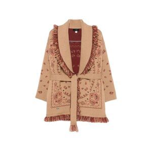 Alanui Women Bandana Cashmere Cardigan